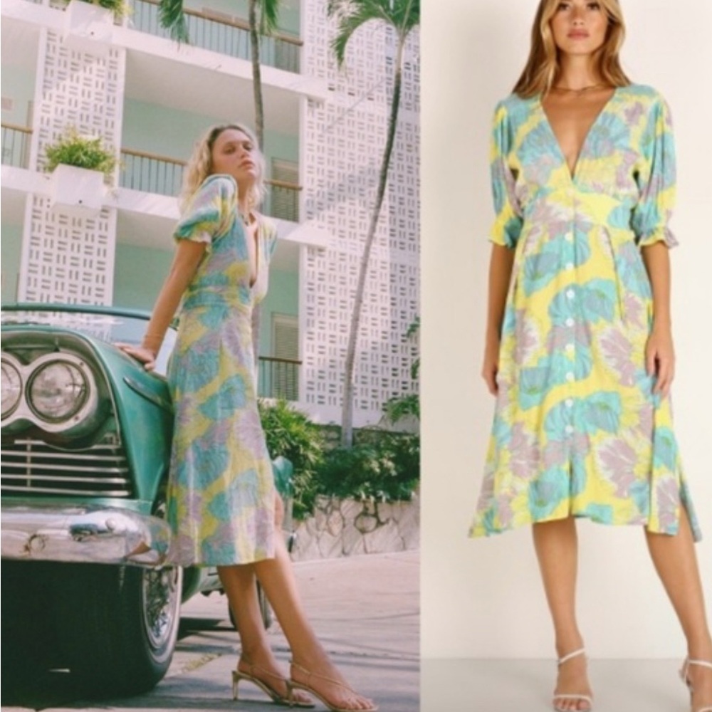 Faithfull the Brand Rafa Dress NWT